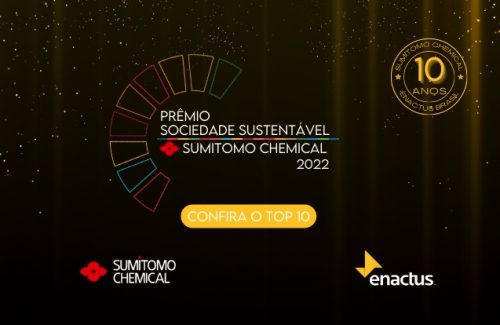 Premiação que marca 10 anos de parceria entre Enactus Brasil e Sumitomo Chemical tem seu Top 10 revelado